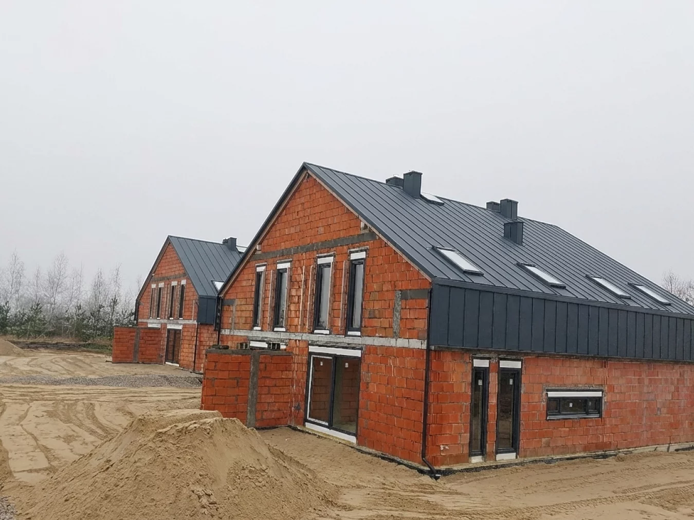 Zamontowanie pokrycia dachowego